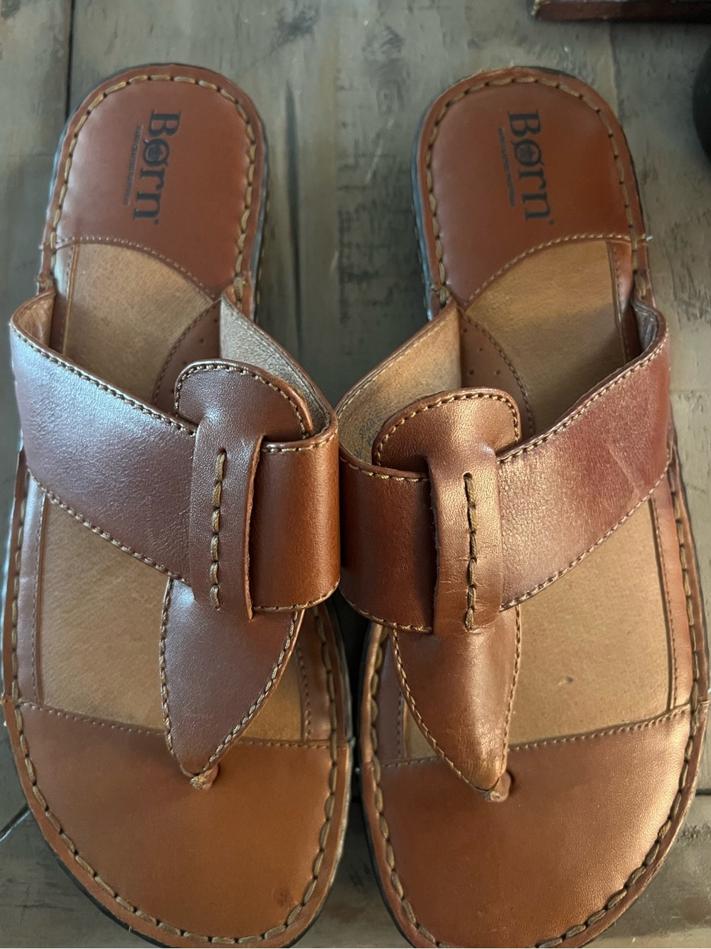 Børn Leather Sandals Sz 9